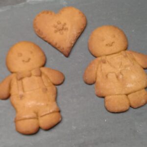 Gingerbread men cookies (gemberkoekjes)