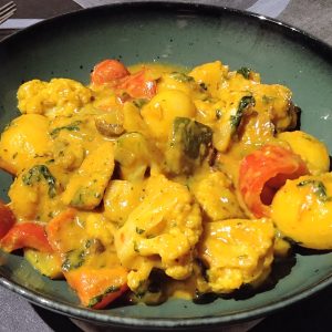 Currygerecht met kip