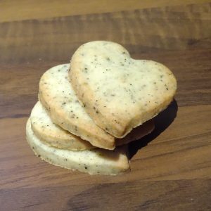 Shortbread koekjes met Earl Grey