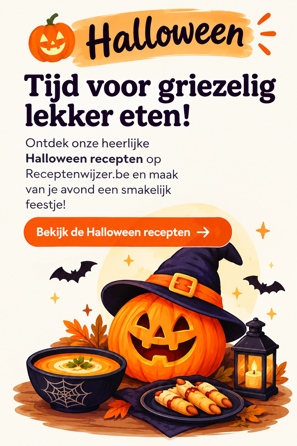 Halloween recepten - griezelig lekker eten